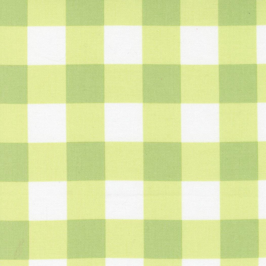 Sunwashed - Plaid Light Lime MODA/ United Notions 