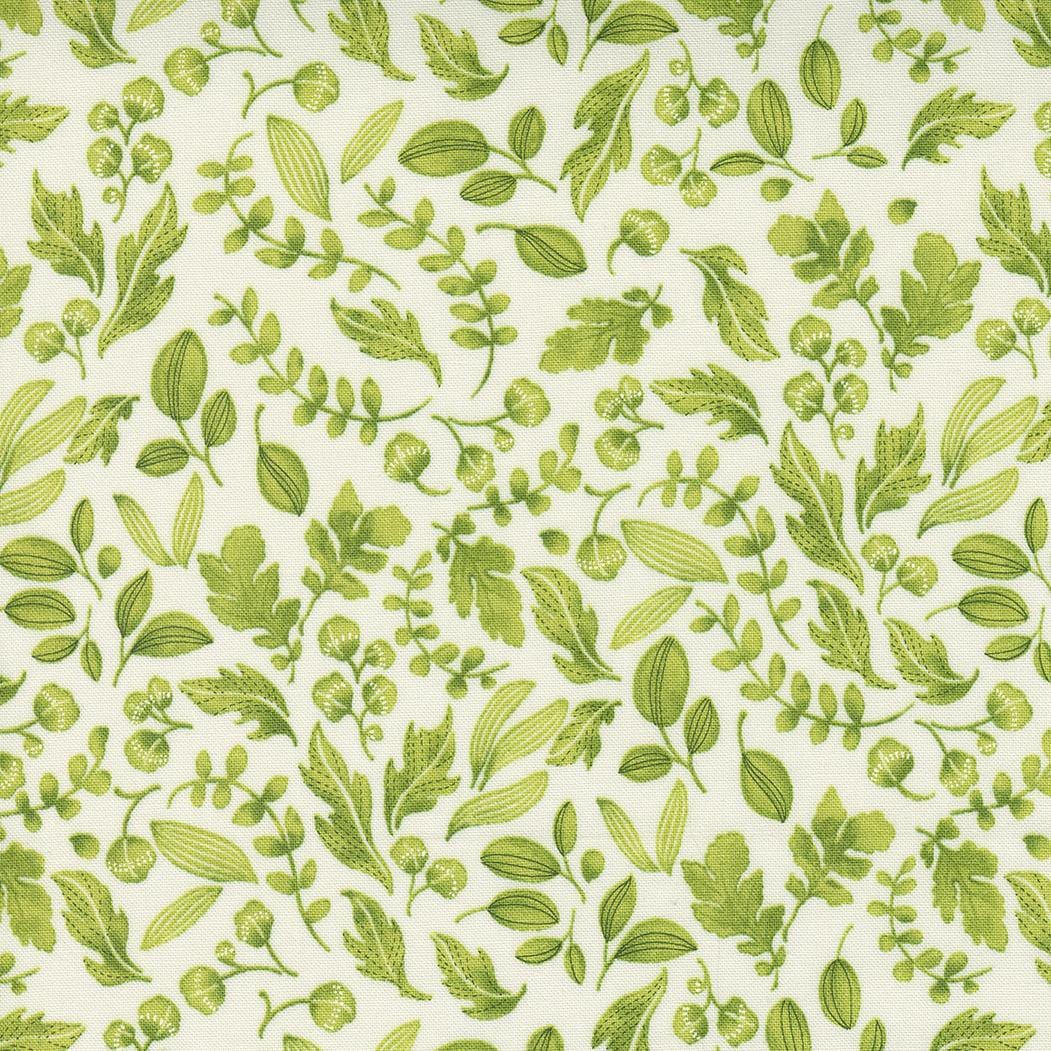 Wild Blossoms - Leafy World Cream Sunlit 48736-31