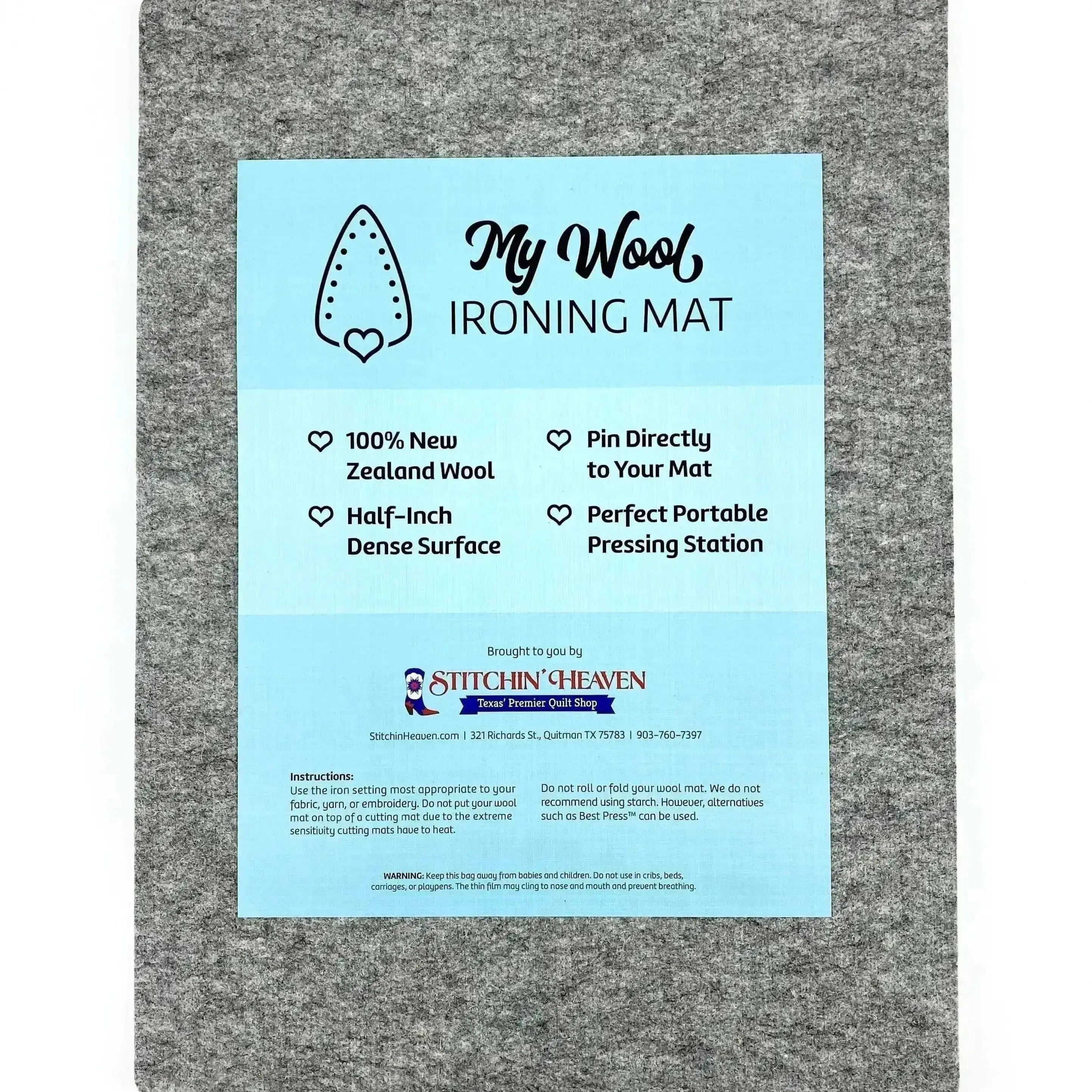 My Wool Pressing Mat - 17" x 24" NanGong Warner Felt Co., Ltd. 