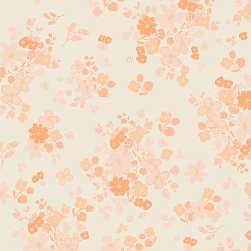 Nectarine Fusion - Blooming Soul Art Gallery Fabrics 