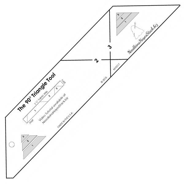 The 90 Degree Triangle Tool NEEDLE IN A HAYES STACK 