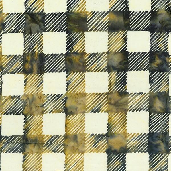 Banyan Batiks - Bear Paw Plaid - Check Green Northcott 