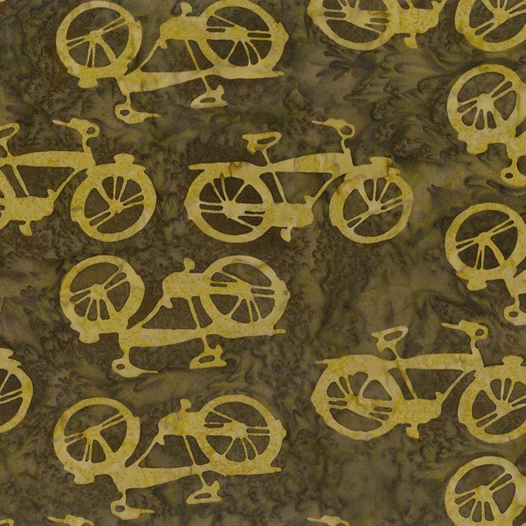 Banyan Batiks - Ride On III - Bicycles Olive Northcott 