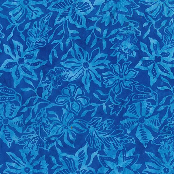 Garden Party - Floral Leaf Toss Turquoise 80895-62