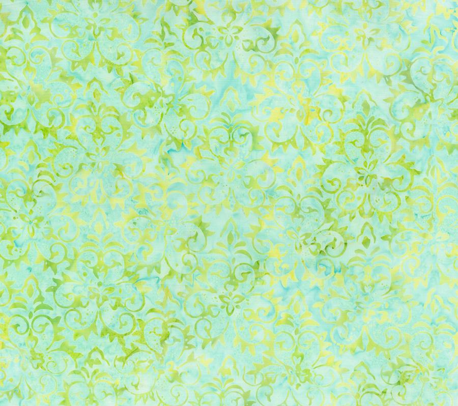 Northcott - Roundabout - Fleur De Lis Citrus Green Northcott 