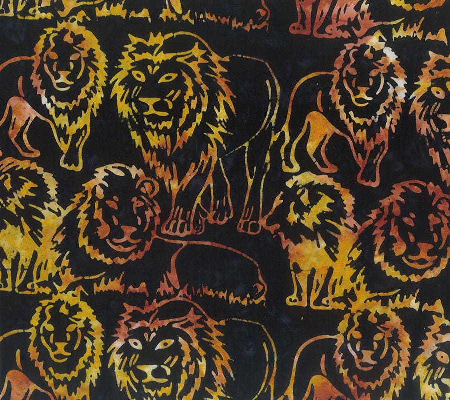 On The Wild Side - Lions Wild Orange Northcott 