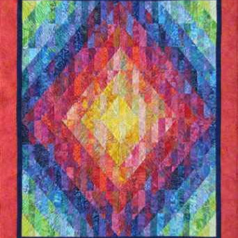 Strippy Double Diamond Pattern OCarol 