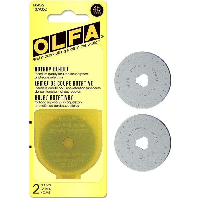 Olfa 45mm Rotary Blade 2/pk BREWER 