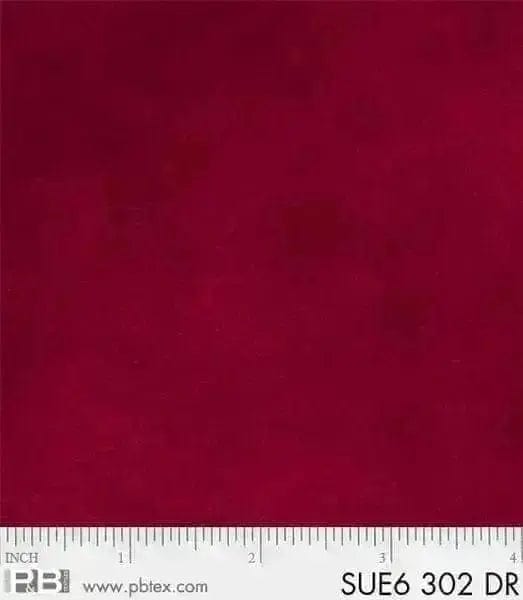 Suede 6 - Dark Red P & B TEXTILE, INC 