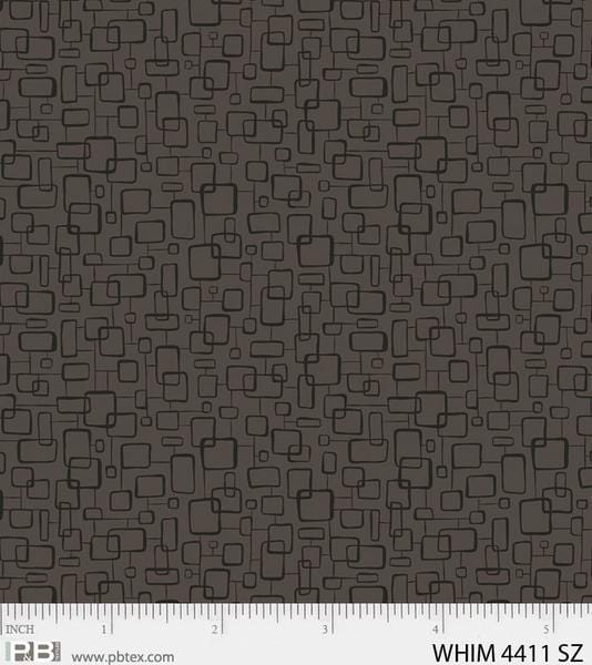 Whimsy - On The Quad - Dark Grey P & B TEXTILE, INC 