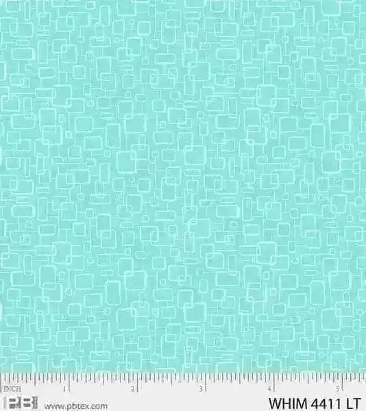 Whimsy - On The Quad - Light Teal P & B TEXTILE, INC 