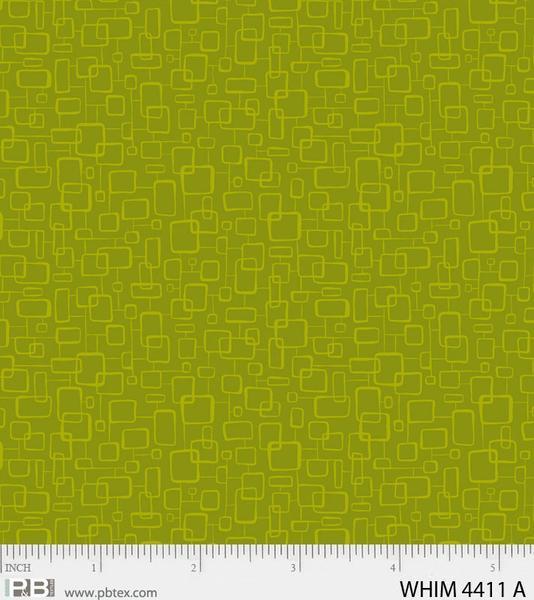 P&B Textiles - Whimsy - On The Quad Olive Green P & B TEXTILE, INC 