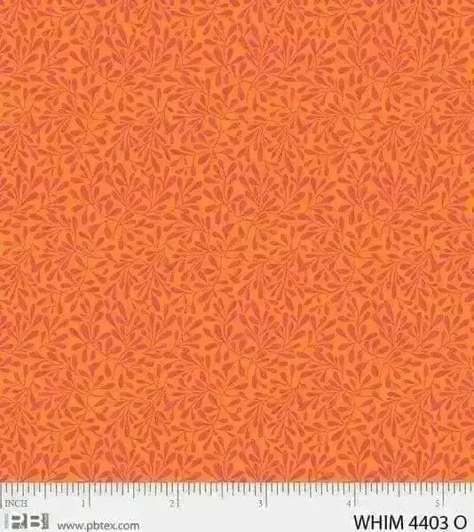 Whimsy - Whimsy Breeze - Orange P & B TEXTILE, INC 