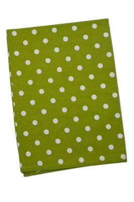 Printed Tea Towel Lime Green BREWER 