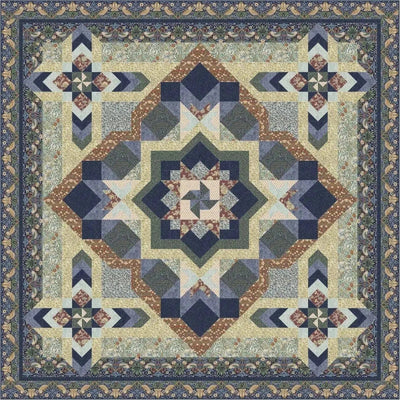 Image of Morris Medley quilt.