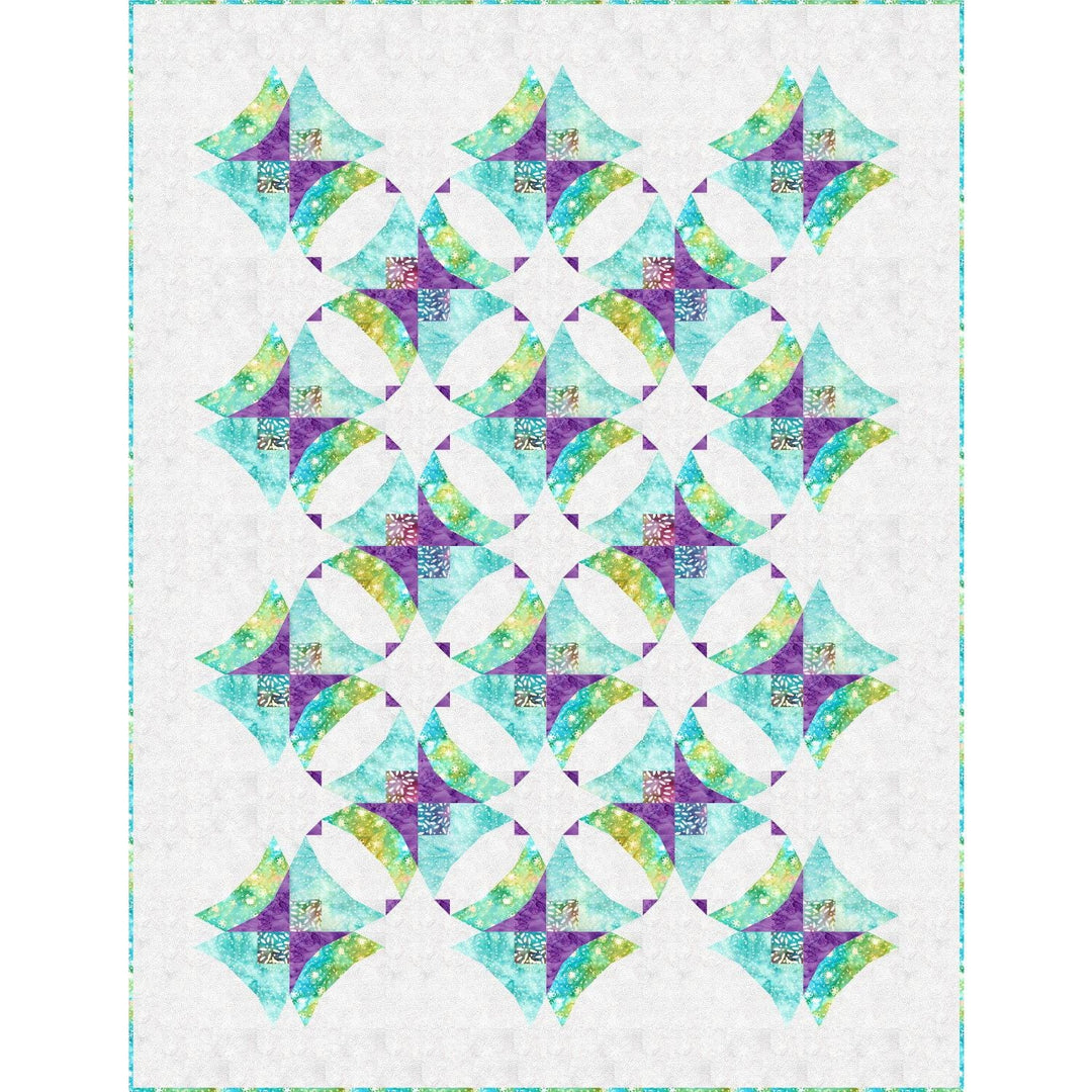 Rays N' Rainbows Quilt Pattern Quilter's Treasure Chest 