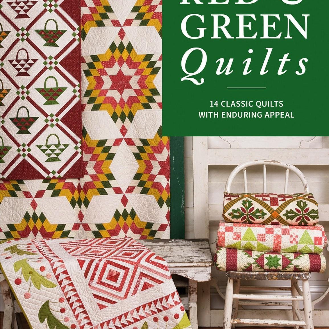 Red and Green Quilts Book Checker Distributors 