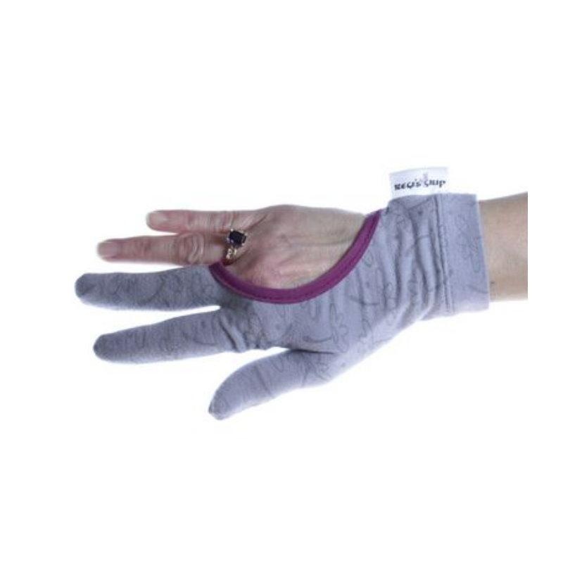 Regi's Grip Quilting Gloves - Flower Print Pink - Medium BREWER 