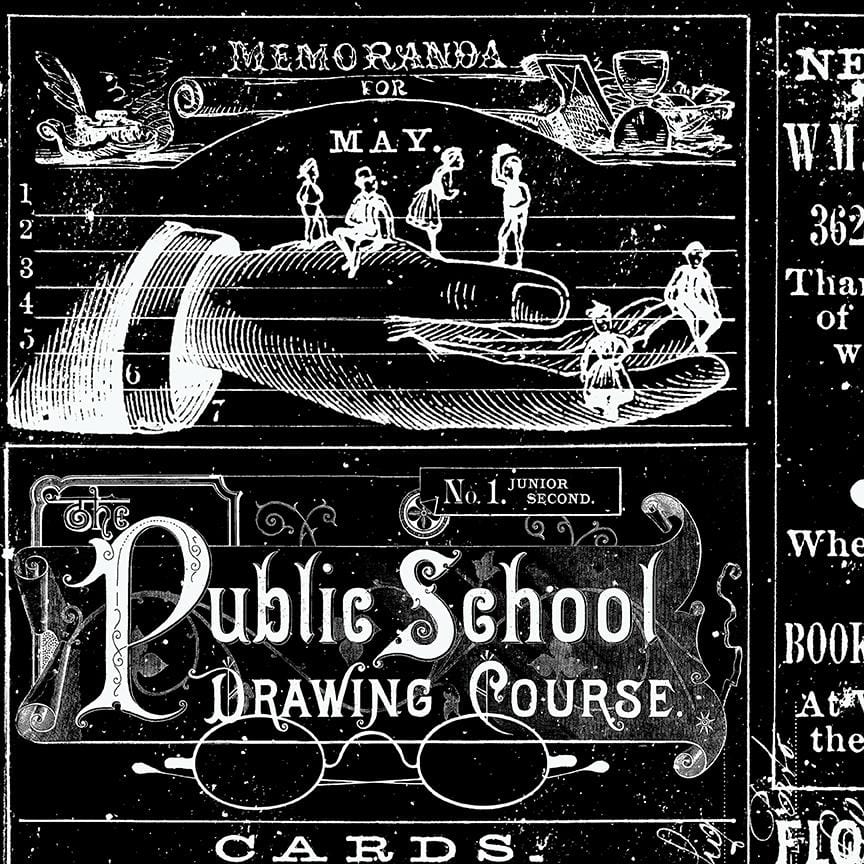 Art Journal - Catalogue Patch Black C13046-BLACK