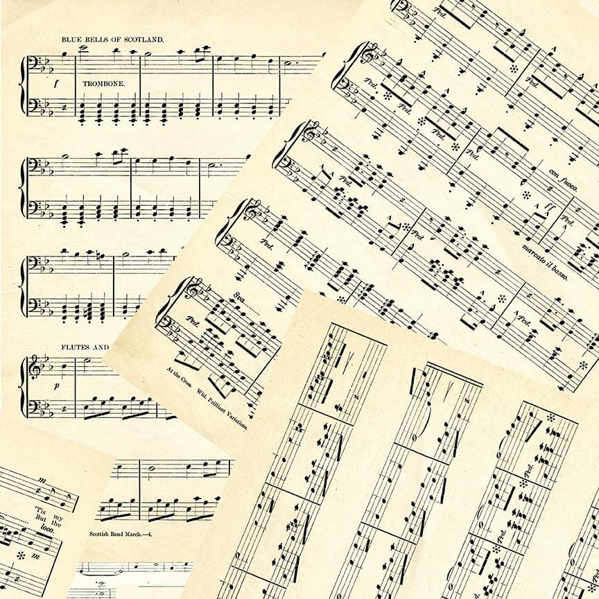 Art Journal - Music Parchment C13040-PRCHMNT