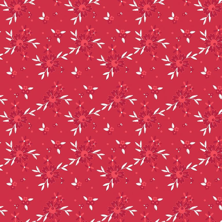 Cheerfully Red - Ditzy Gingham Red Riley Blake 