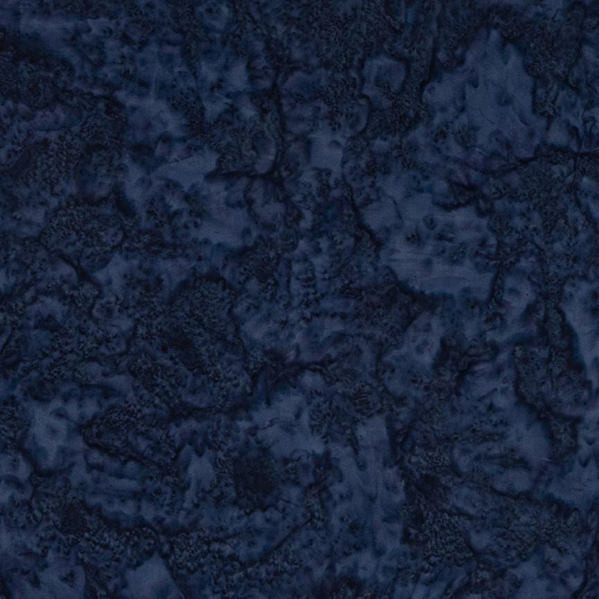 Expression Batiks Hand-Dyes - Medium Blue Black BTHH207
