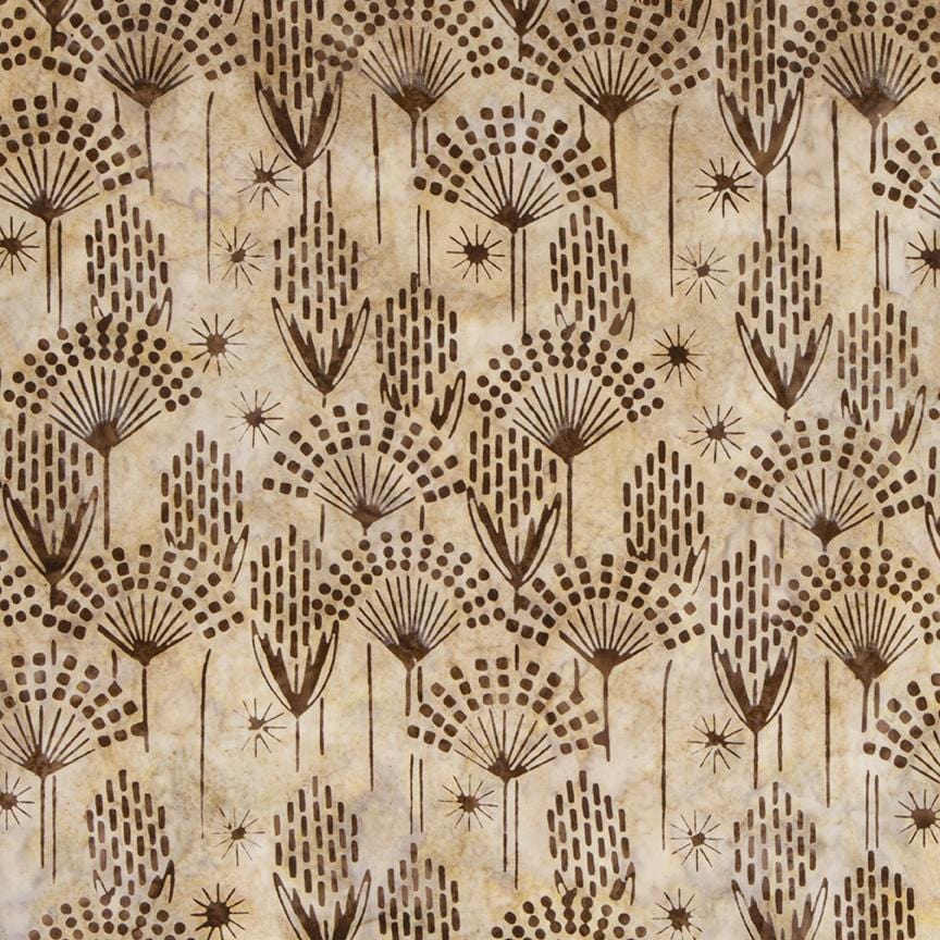 Expression Batiks Tjaps - Camel Riley Blake 