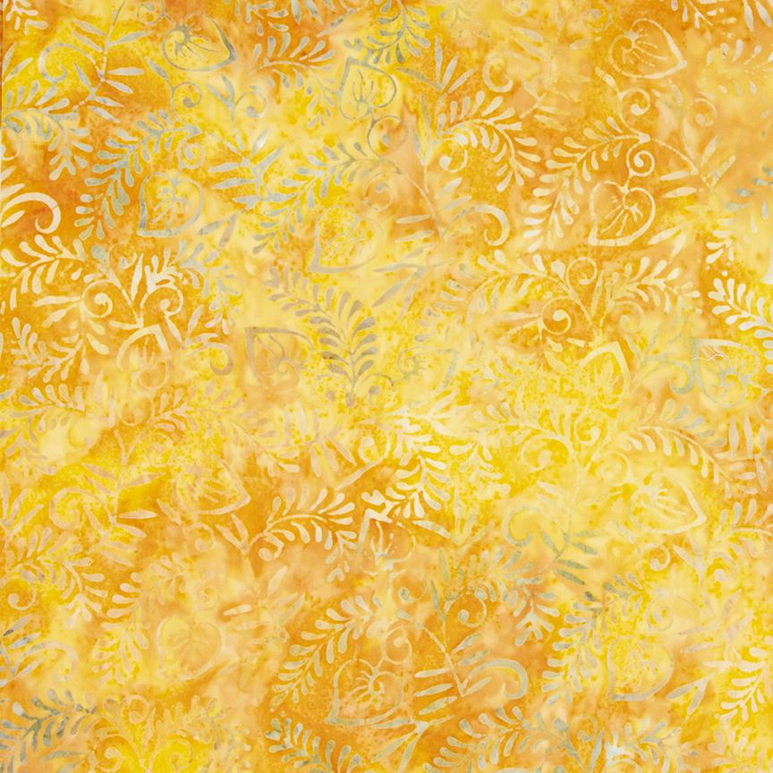 Expression Batiks Tjaps - Orange Sherbet Multi Riley Blake 