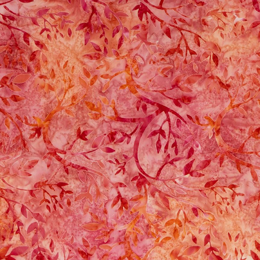 Expression Batiks Tjaps - Rainier Cherry Riley Blake 