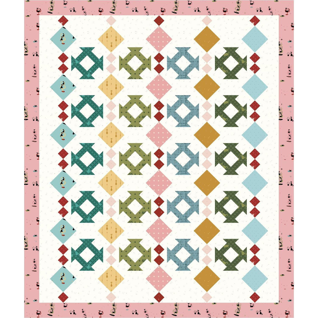 Mod Lanterns Quilt Pattern P156MODLANTERNS