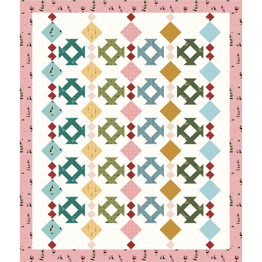 Mod Lanterns Quilt Pattern P156MODLANTERNS