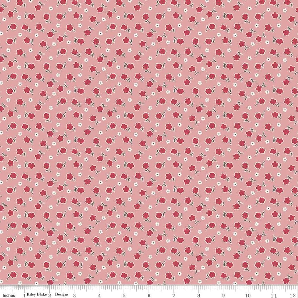 Stitch - Bloom - Coral Riley Blake 