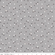Stitch - Houndstooth - Steel Riley Blake 