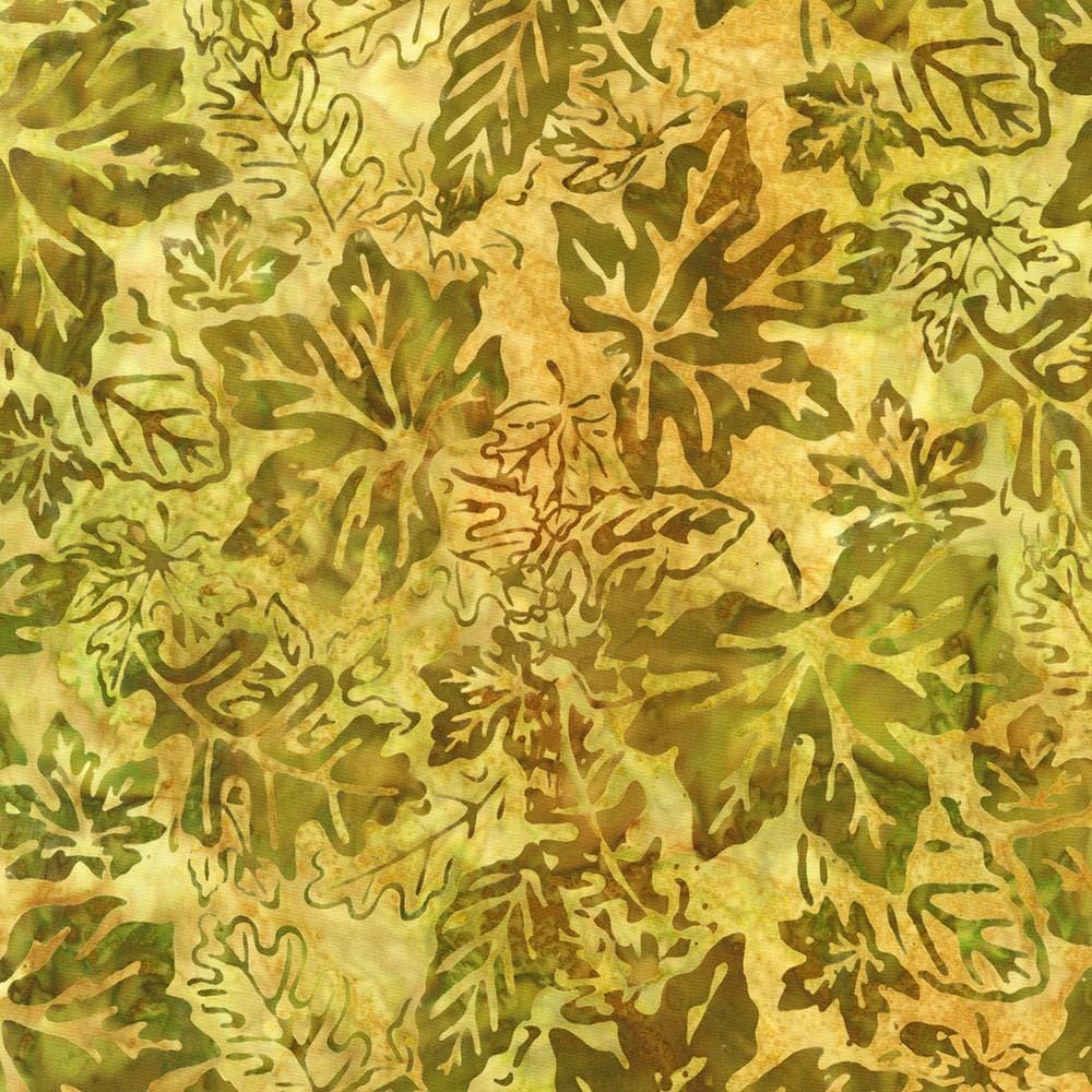 Artisan Batiks: Auburn - Leaf Mix Grellow AMD-22032-368