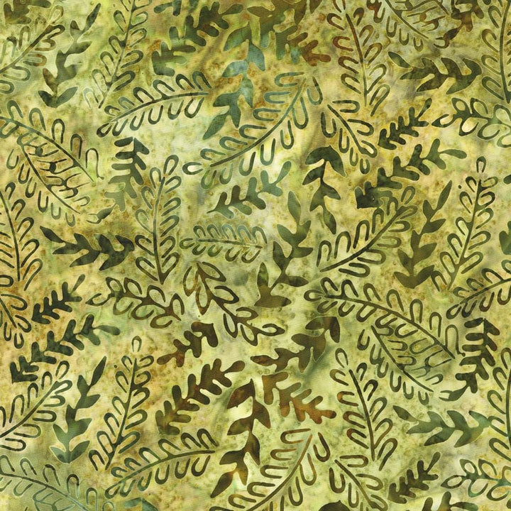 Artisan Batiks: Junglescape - Olive 2 Robert Kaufman Fabrics 