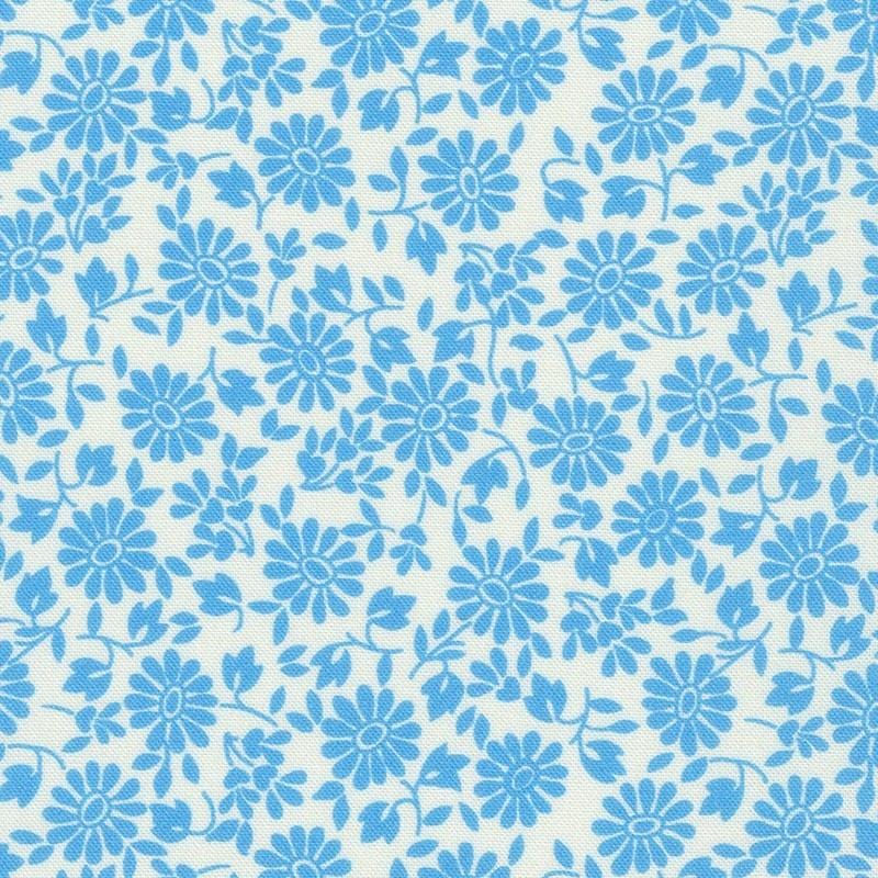 Daisy's Bluework - Daisies Cornflower FLHD-21271-247