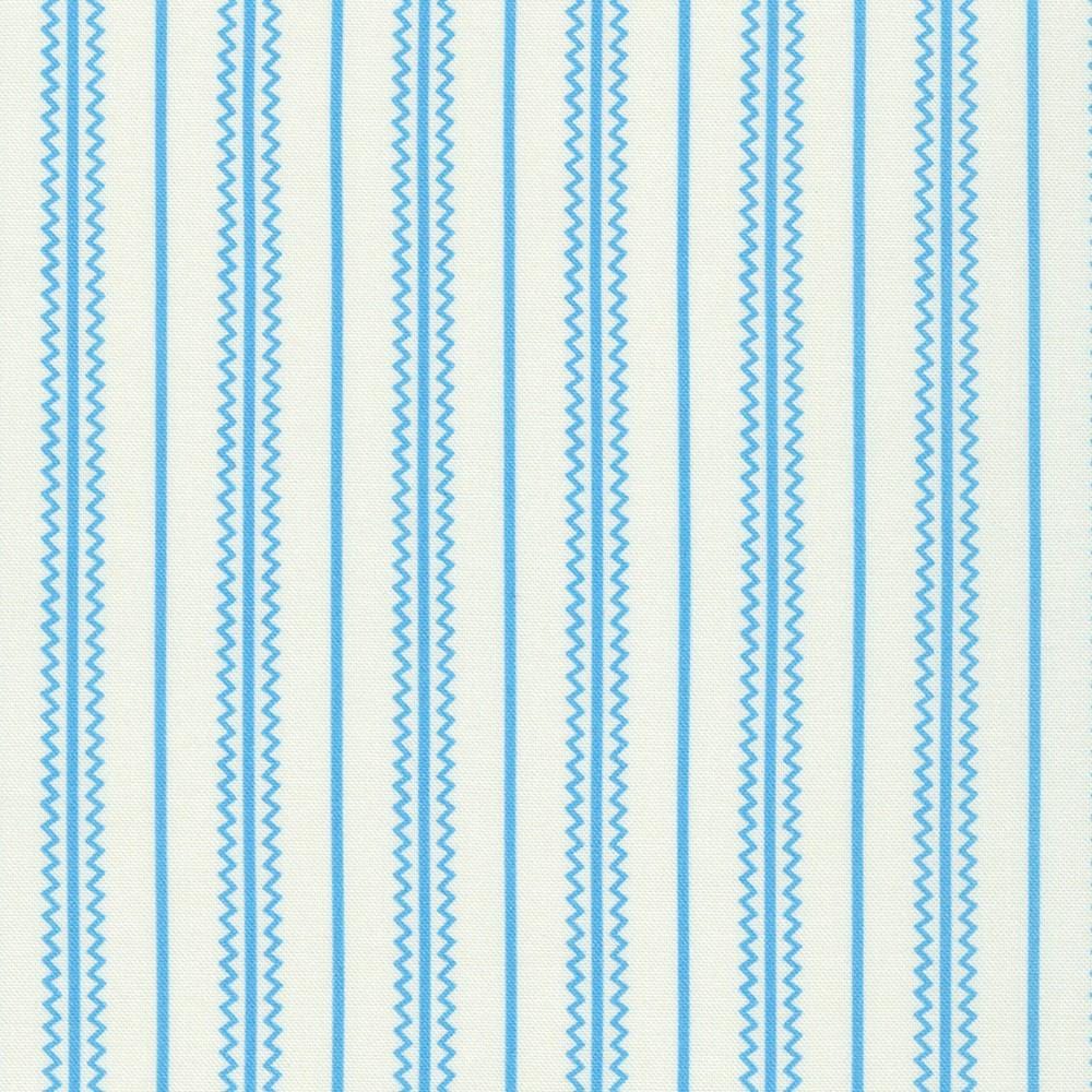 Daisy's Bluework - Wavy Stripes Cornflower FLHD-21273-247