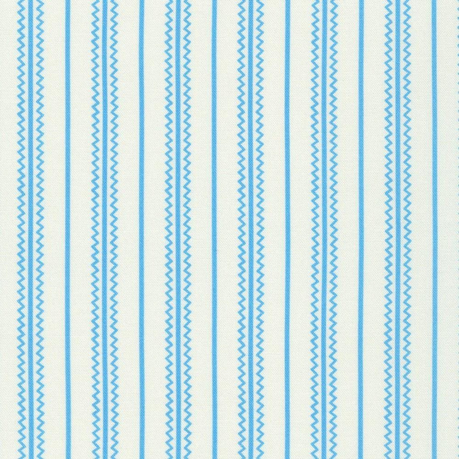 Daisy's Bluework - Wavy Stripes Cornflower FLHD-21273-247