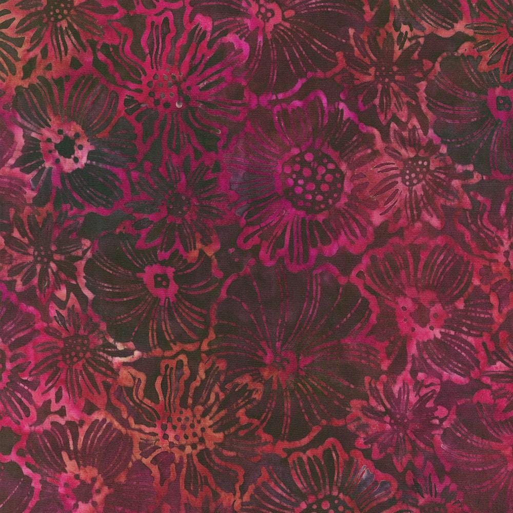 Robert Kaufman - Artisan Batiks: Sunrise Blossoms - Large Flowers Curr