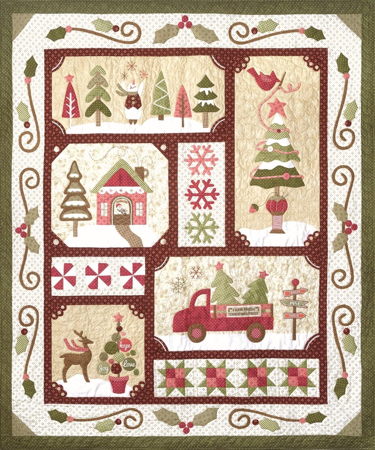 Sew Merry Quilt Kit IN HOUSE 