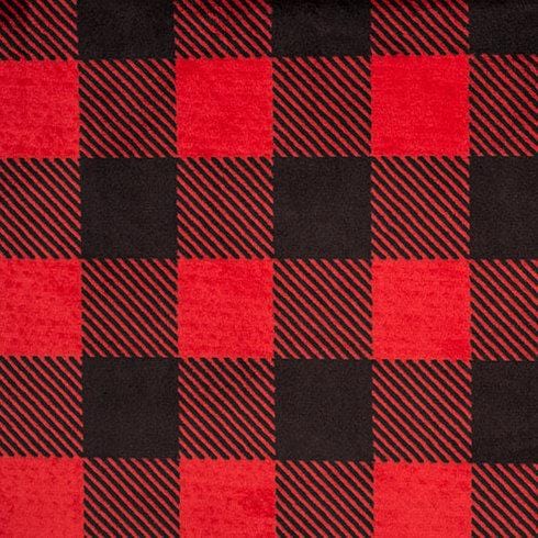 Cuddle - Buffalo Check Scarlet Black CPBUFFALOCHECK