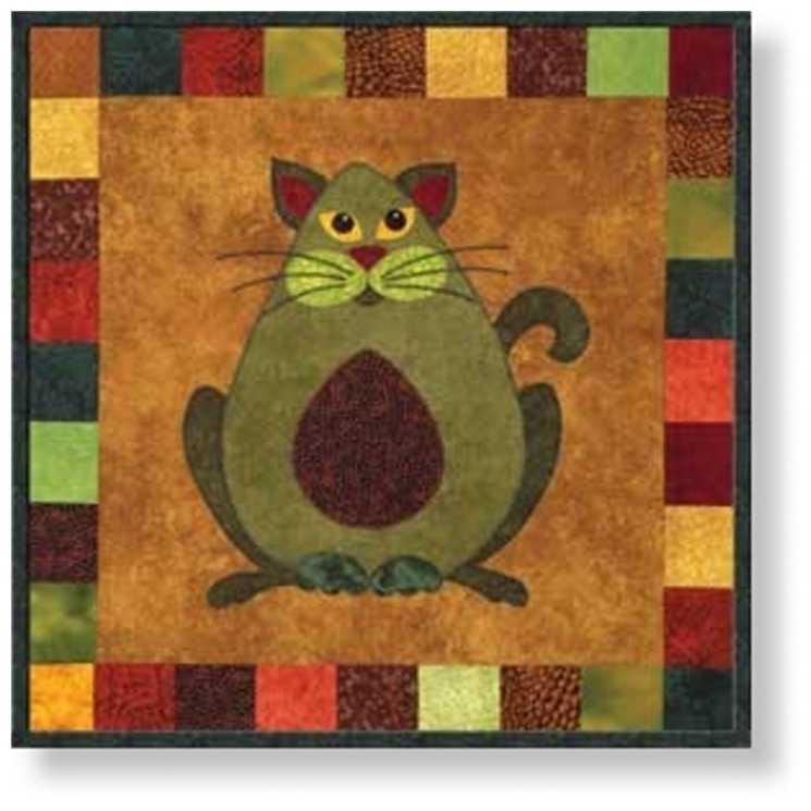 Garden Patch Cats: Avacato Pattern 3726400319