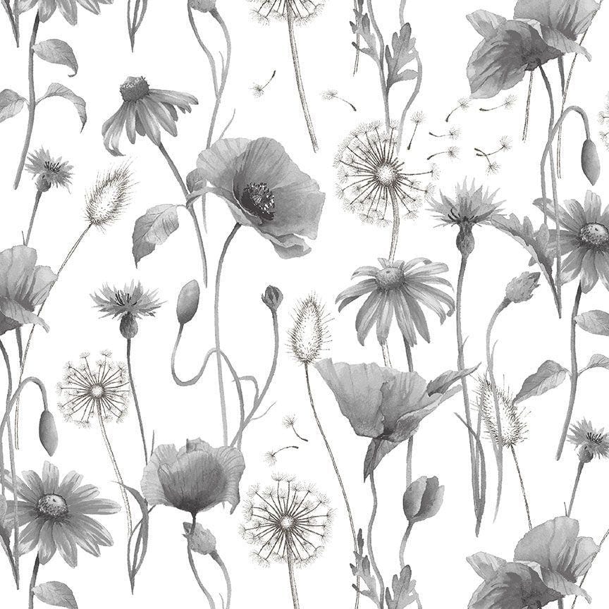Graphite - Anemone Poppy White FLEUR-CD1811W