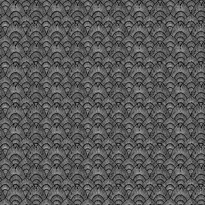 Graphite - Scallop Sketch Piano TEXTURE-CD1816P