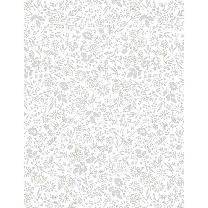 Whiteout- Mini Garden White on White Timeless Treasures 