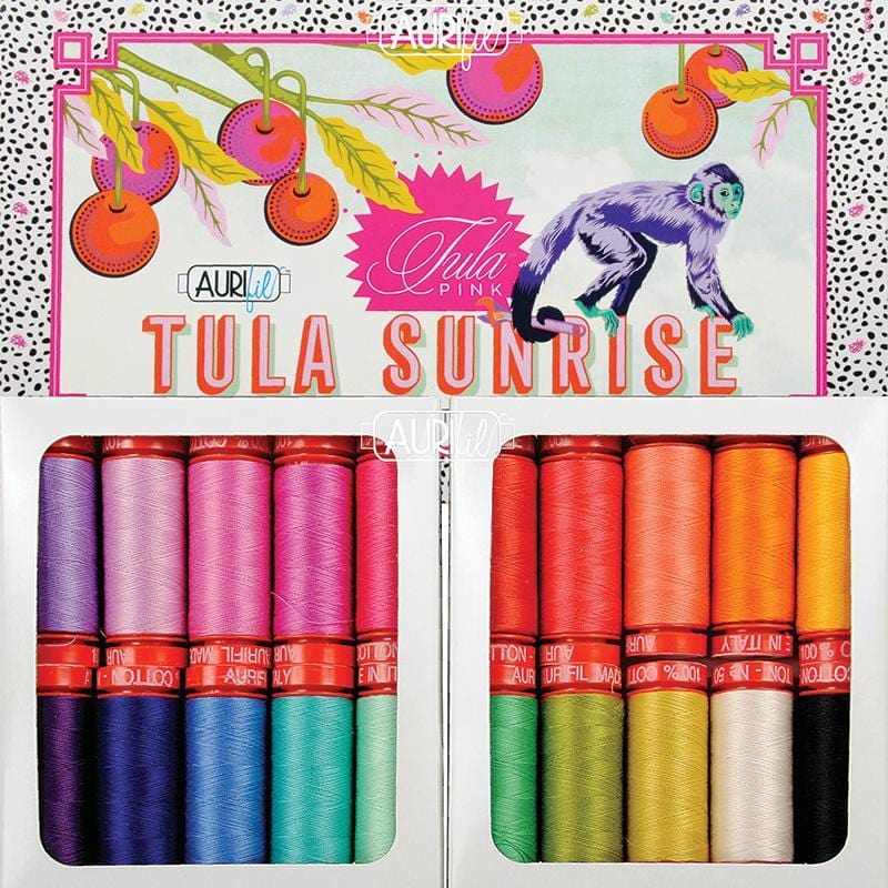 Tula Pink Tula Sunrise 20pc Thread Set BREWER 