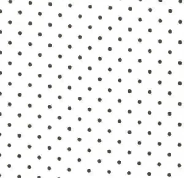 Moda Fabrics - Essential Dots - Dots White Black MODA/ United Notions 