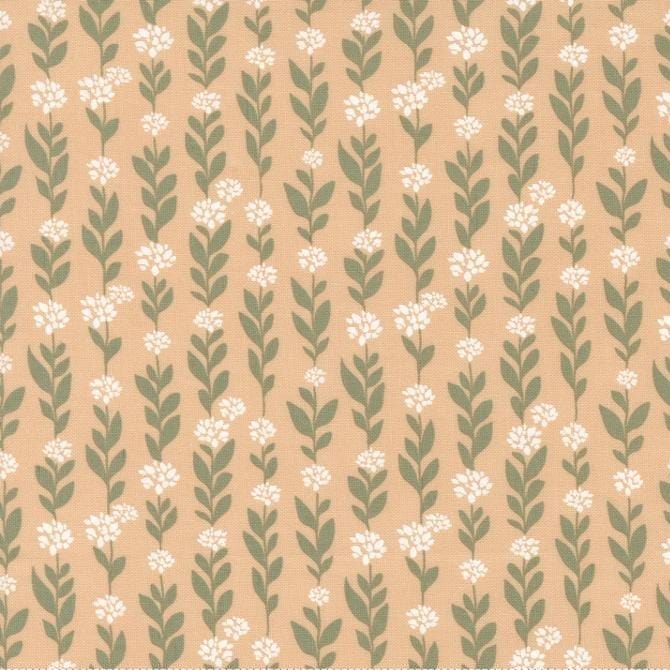 Moda Fabrics - Country Rose - Small Floral Climbing Vine Sunshine MODA/ United Notions 