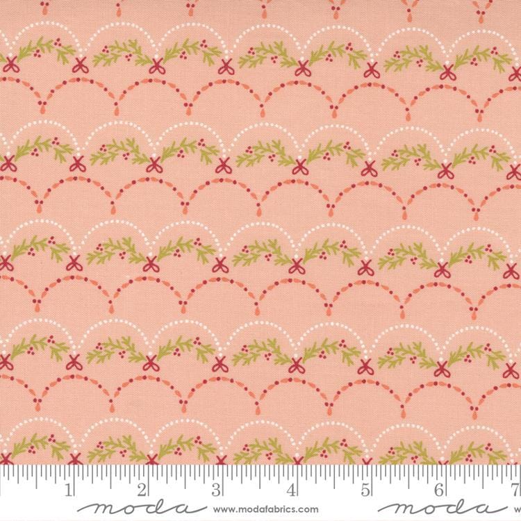 Moda Fabrics - Joyful Joyful - Deck the Halls Blush MODA/ United Notions 