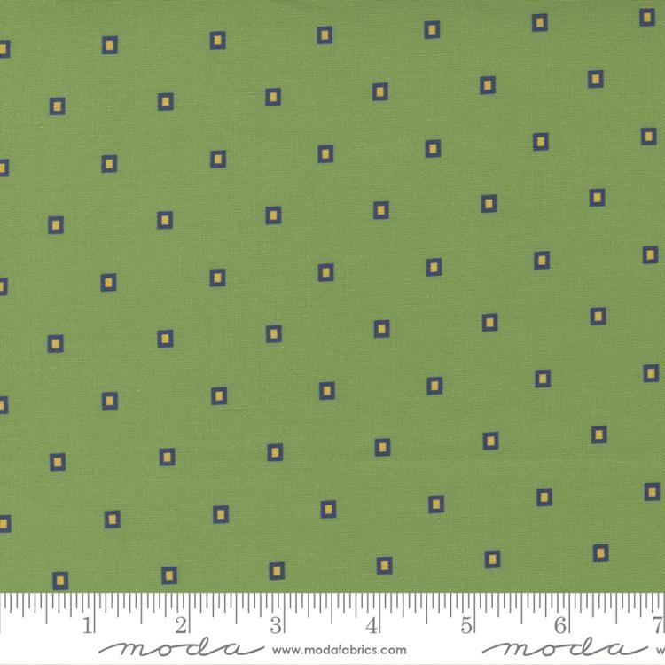 Moda Fabrics - Picture Perfect - Square Dot Green MODA/ United Notions 